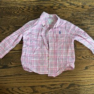 Ralph Lauren Toddler Boys Plaid Shirt